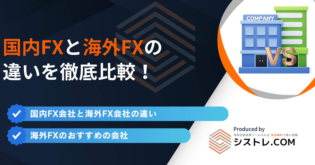 国内FX 海外FX