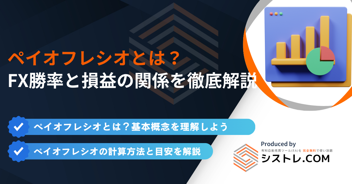 ペイオフレシオとは?FX勝率と損益の関係を徹底解説の画像