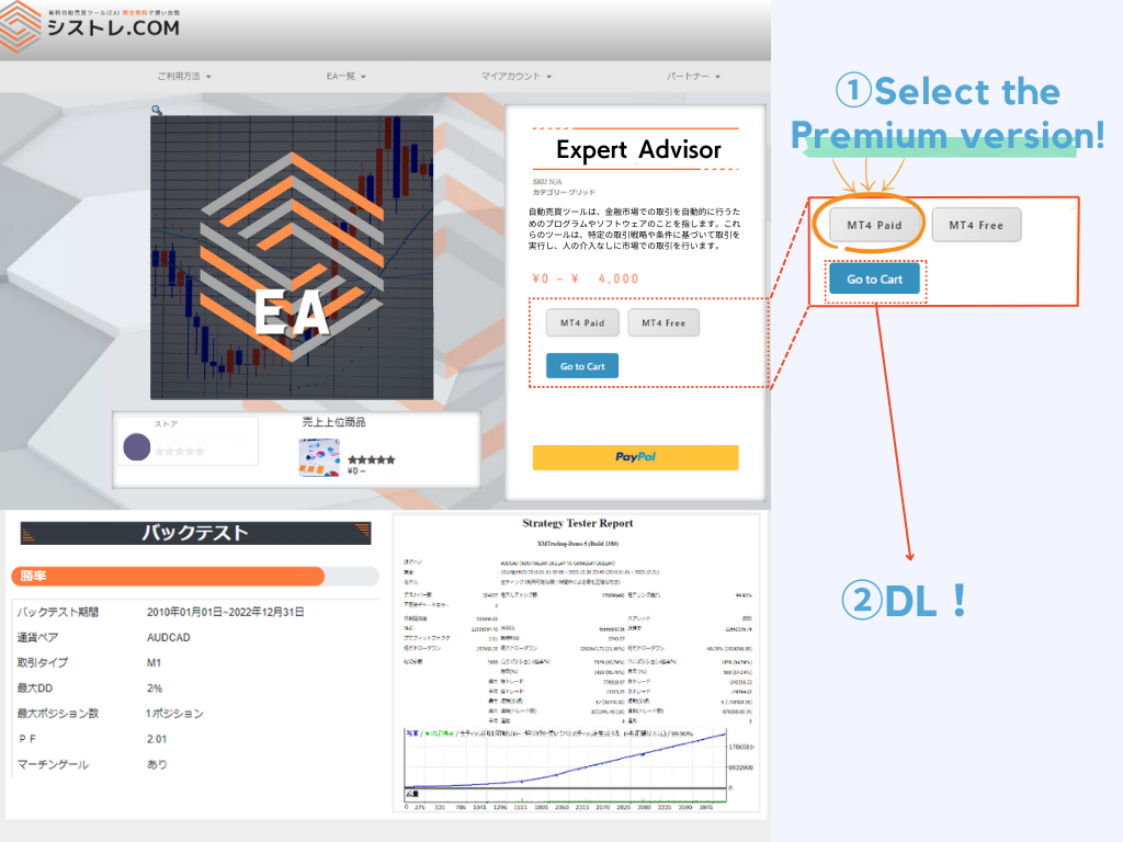 What is SYSTEMTRADE.COM? 『Unlimited Free FX Automaの説明画像（12）