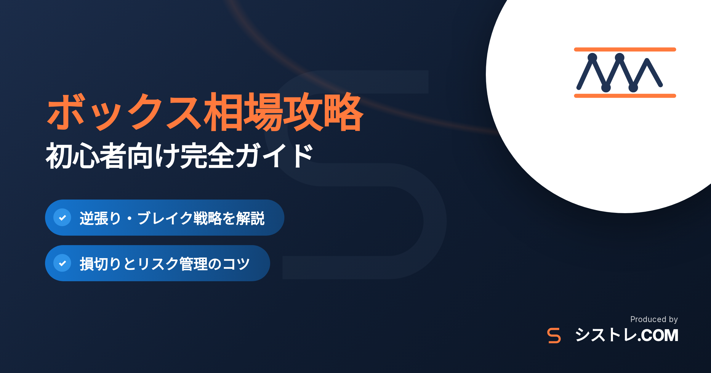 ボックス相場の攻略法(逆張り・ブレイクアウト)初心者向けガイド