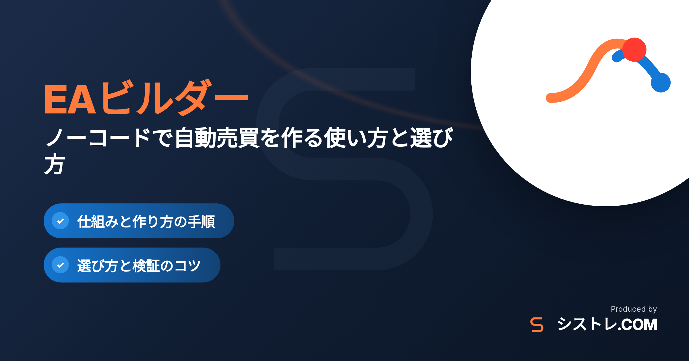 EAビルダーとは?ノーコードで自動売買を作る使い方と選び方のアイキャッチ