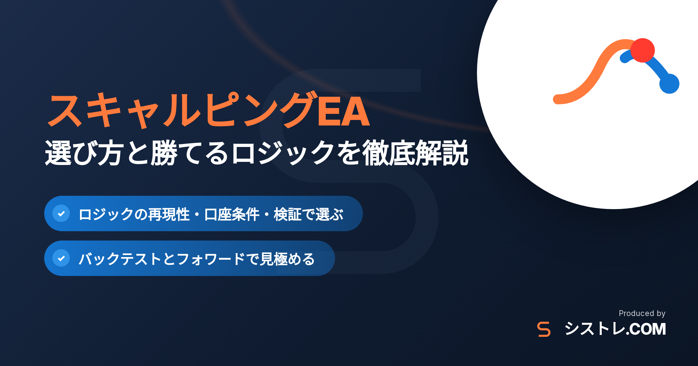 スキャルピングEAの選び方と勝てるロジックを解説するアイキャッチ