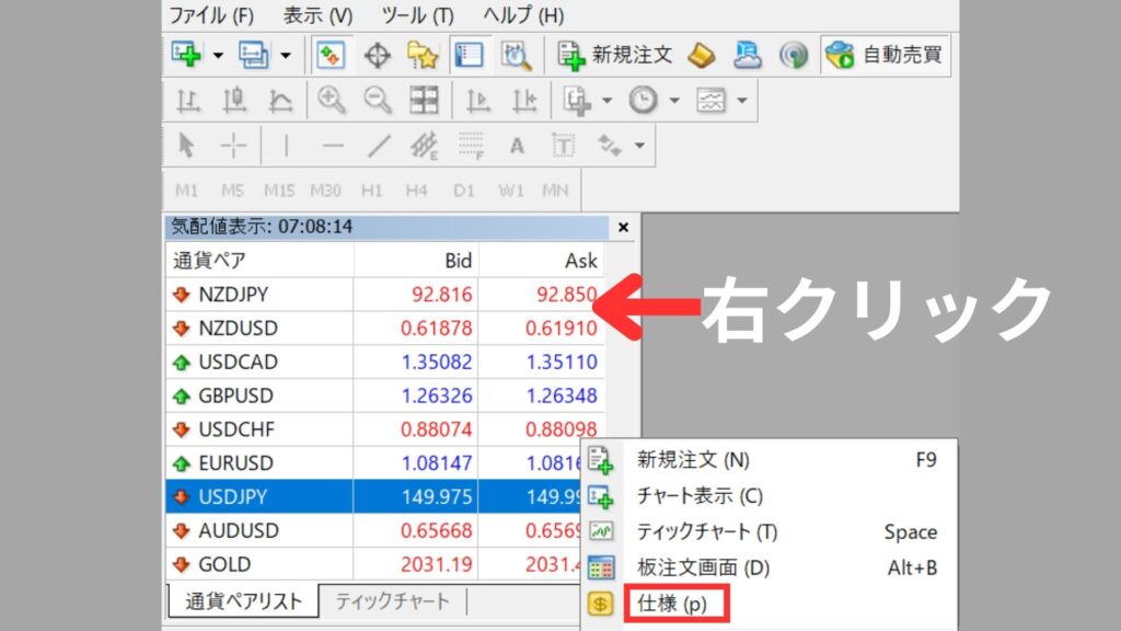 XM　スワップポイント