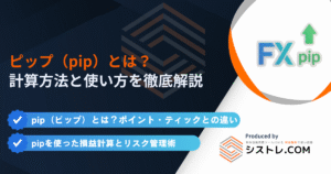 FXのピップ（pip）とは？計算方法と使い方を徹底解説