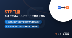 STP口座 NDD方式で注文を外部LPへ直結する仕組み